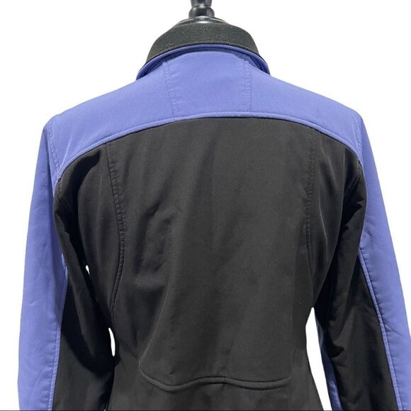 𝅺free Country Purple And Black Softshell Jacket Sz S - Picture 8 of 16